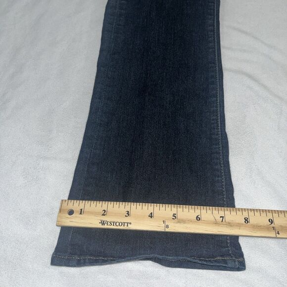 PAIGE Dark Blue Boot Cut Jeans - Picture 5 of 10